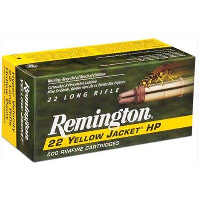 Remington Rimfire Ammo Yellow Jacket .22 Long Rifl