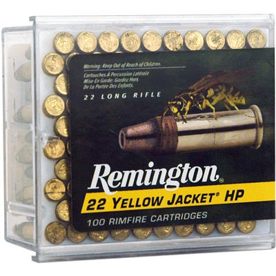 Remington Rimfire Ammo Yellow Jacket .22 Long Rifl
