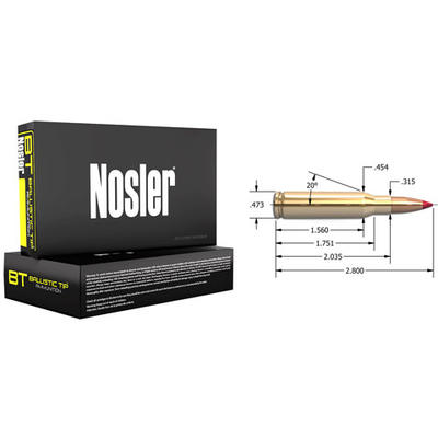 Nosler Ammo Hunting 7mm-08 Remington 120 Grain 20 Nosler Ammo Hunting 7mm-08 Remington 120 Grain 20