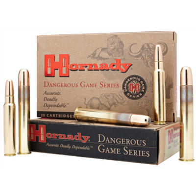 Hornady Ammo Dangerous Game 450 Nitro Express 480