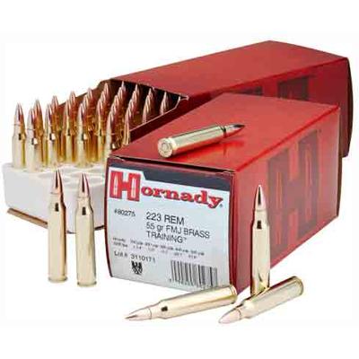 Hornady Ammo 223 Remington FMJBT 55 Grain 50 Round Hornady Ammo 223 Remington FMJBT 55 Grain 50 Round