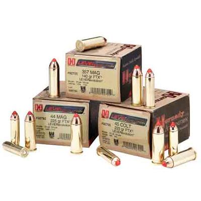 Hornady Ammo LEVERevolution 44 Magnum FTX 225 Grai