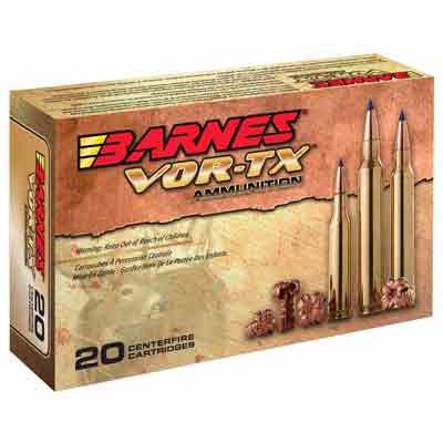 Barnes Ammo Vor-Tx 300 WSM 165 Grain TSX Boat Tail