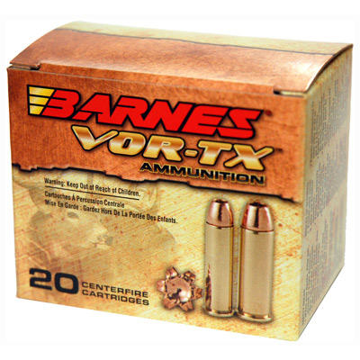 Barnes Ammo Vor-Tx Hunting 357 Magnum XPB 140 Grai