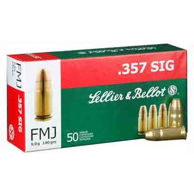 Sellier & Bellot Ammo 357 Sig Sauer 140 Grain Sellier & Bellot Ammo 357 Sig Sauer 140 Grain
