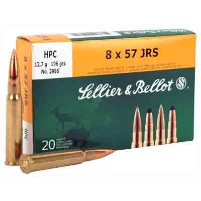 Sellier & Bellot Ammo V331912U Rimmed 8x57mm J