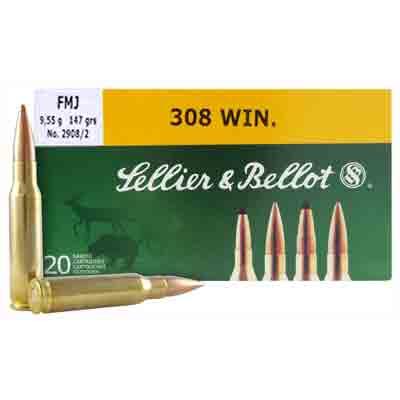 Sellier & Bellot Ammo Training 308 Winchester