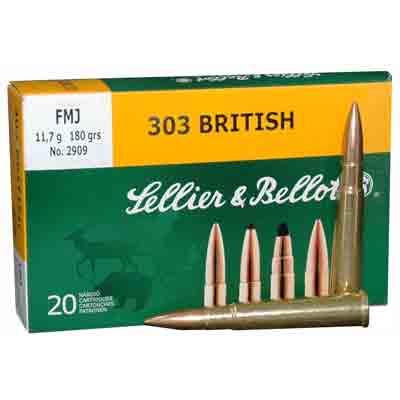 Sellier & Bellot Ammo Training 303 British FMJ