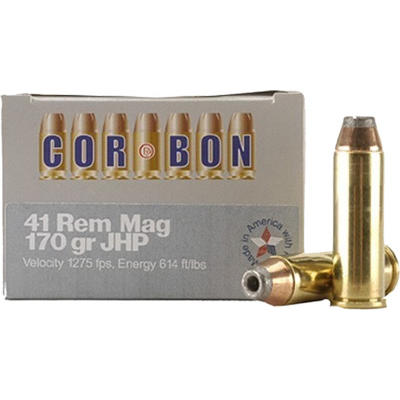 CorBon Ammo Self Defense 41 Magnum JHP 170 Grain 2
