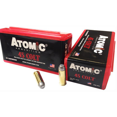 Atomic Ammo Cowboy Action 45 Colt (LC) 200 Grain L
