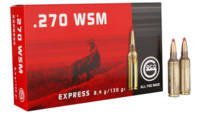 Geco Ammo Express 270 WSM 130 Grain Express Tip 20