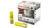 Winchester Ammunition Super-X 20 Gauge #4-Shot 2 3