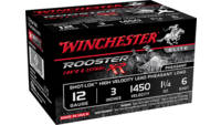 Winchester Shotshells Rooster XR 12 Gauge 3in #6-S