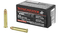 Winchester Ammo 22 Winchester Mag 34 Grain JHP Sup