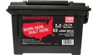 Winchester Ammo M-22 22 LR 40 Grain LRN 2000 Round