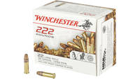 Winchester Ammo 222 22 Long Rifle (22LR) CPHP 36 G
