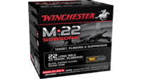 Winchester Ammo M-22 Subsonic 22 Long Rifle 45 Gra