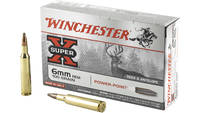 Winchester Ammunition Super-X 6MM REM 100 Grain Po