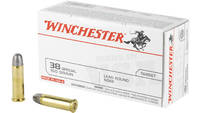 Winchester Ammo 38 SPL USA 150 Grain Lead RN 17# [