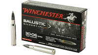 Winchester Ammo 30-06 150 Grain BST Ballistic Silv