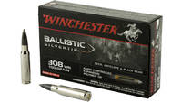 Winchester Ammo 308 Winchester 150 Grain BST Balli