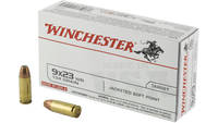 Winchester Ammunition USA 9X23 WIN 124 Grain Jacke