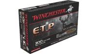 Winchester Ammo Supreme 300 Win Mag E-Tip Lead-Fre