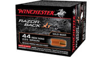 Winchester Ammo RazorBack 44 Magnum HP 225 Grain 2