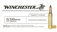 Winchester Ammo Target & Range 5.56x45mm (5.56