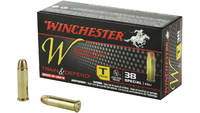 Winchester W Train & Defend 38 Spl FMJ 50 Roun