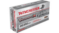 Winchester Varmint-X 22-250 Rem 55 Grain Polymer T