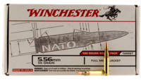 Winchester Ammo 5.56x45mm (5.56 NATO) 55 Grain FMJ