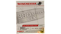 Winchester Ammo USA 380 ACP 95 Grain FMJ [USA380W]