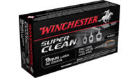 Winchester Ammo Super Clean 9mm 90 Grain FMJ [W9MM