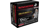Winchester Ammo Defender 10mm Auto 180 Grain Bonde