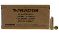 Winchester Ammunition Service Grade 38 Special 130