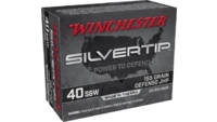 Winchester Ammo Super-X 40 S&W 155 Grain Silvertip