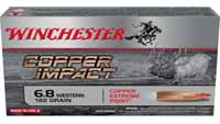 Winchester Ammo Copper Impact 6.8 Western 162 Grai