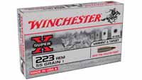 Winchester Ammo Super-X 223 Remington 55 Grain BTH