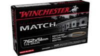 Winchester Ammo Match 7.62x51mm (7.62 NATO) 175 Gr