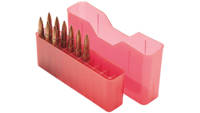 MTM Utility Box 20 Rounds Rifle Md Base Red [J20M2