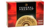Federal Shotshells Vital-Shok Buckshot 12 Gauge 2.