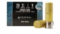 Federal Top Gun 20 Gauge 2 .75 in 7/8oz #9 25 Roun