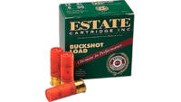 Estate Shotshells 12 Gauge 2.75in 00 Buckshot 9 Pe