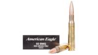 Federal American Eagle 50 BMG 660 Grain FMJ 10 Rou