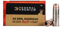 Federal Ammo 44 Magnum Swift A-Frame 280 Grain 20