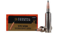 Fed Ammo premium .270 wsm 130 Grainain trophy copp
