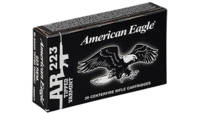 Federal Ammo American Eagle 223 Remington Gray Tip