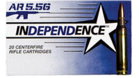 Federal Ammo Independence 5.56x45mm (5.56 NATO) 55
