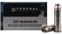 Federal Ammo 357 Magnum JHP 180 Grain 20 Rounds [C